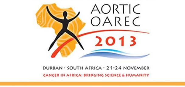 AORTIC 2013 konferans logosu, Durban, 21–24 Kasım